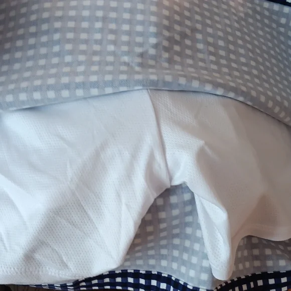 Rafaella Blue and White Mini Pencil Skirt - Picture 4 of 4